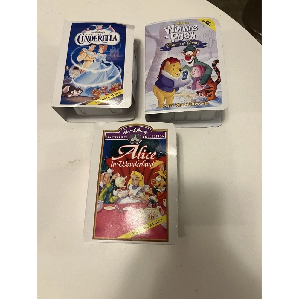 McDonald's Happy Meal Toys 2 Figures Disney Masterpiece 1995/2000 Winnie Pooh